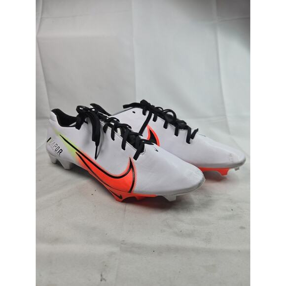 Nike Vapor 360 Speed System Football Cleats White Orange Shoes CU8273-100 Men 15 - Picture 4 of 10